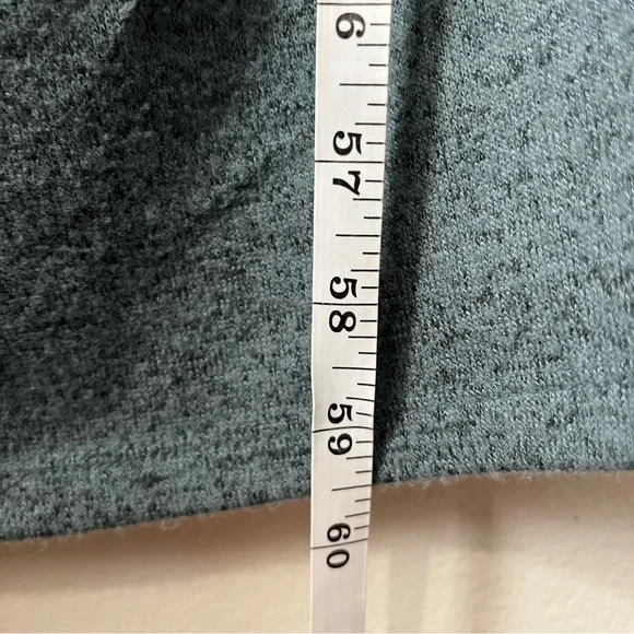 Motherhood Heathered Blue Cowl Neck Long Sleeve Dress size Large - Picture 5 of 6